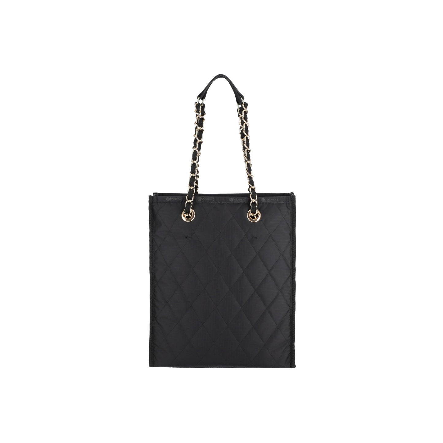 Chain N/S Tote Midnight Quilt Chain