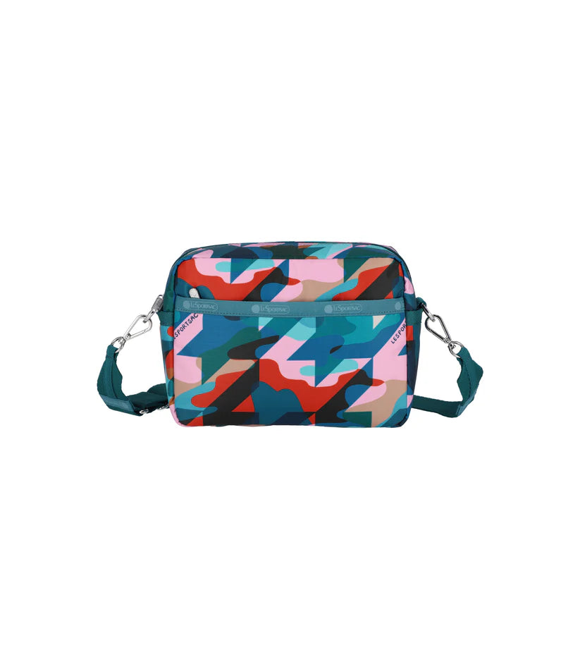 Deluxe Crossbody Camo Houndstooth