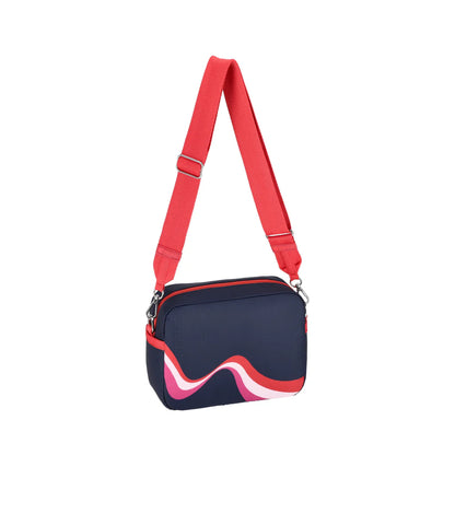 Deluxe Crossbody Retro Waves