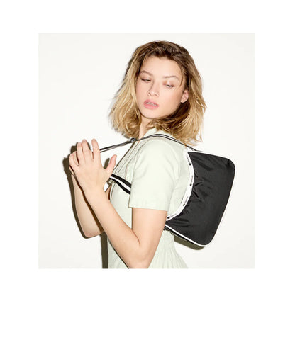 Mini E/W Shoulder Crossbody Spectator Black