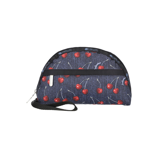 2-Zip Wristlet Classical Cherry