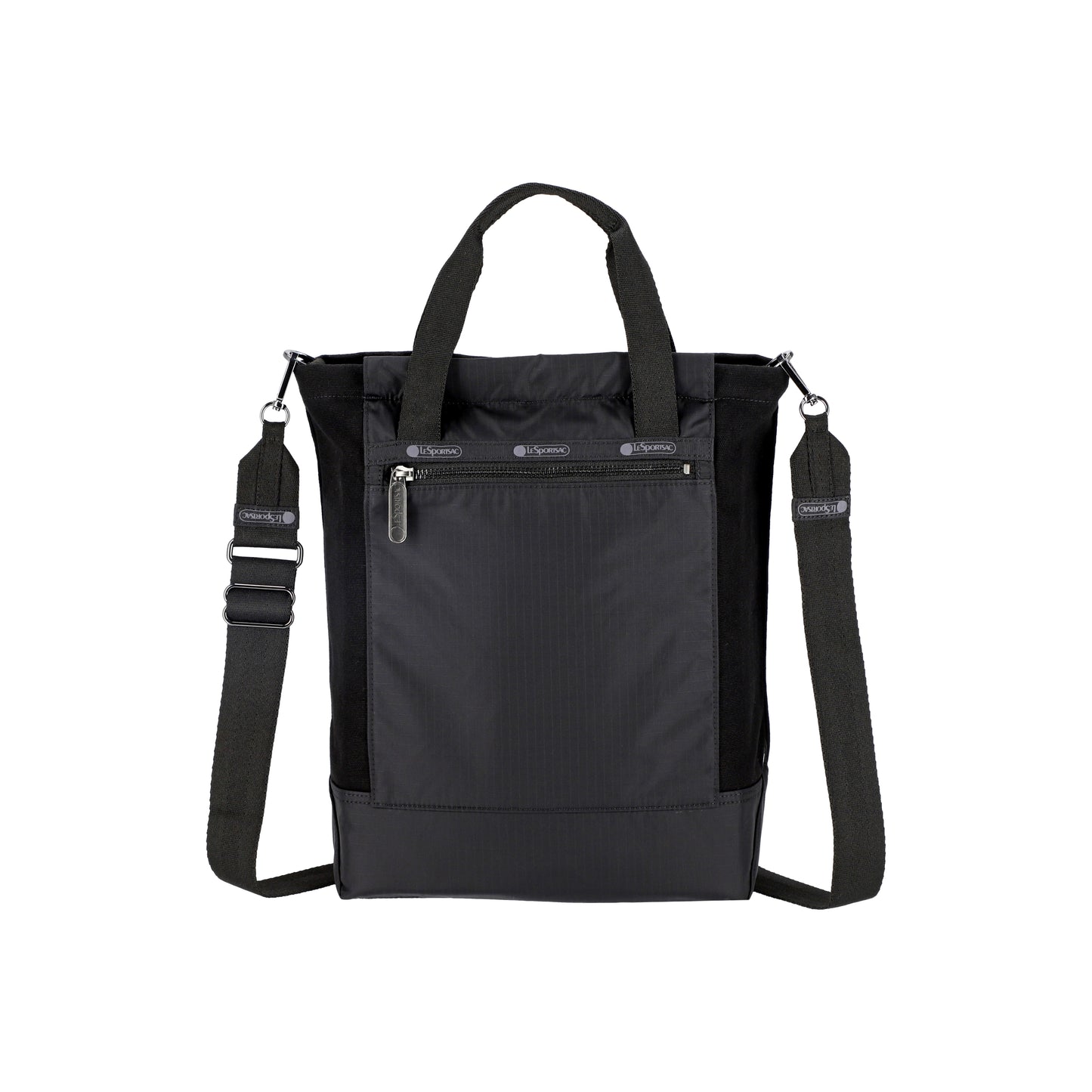 Midnight Black Canvas Mini Tote