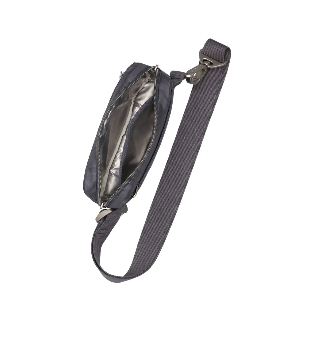Essential Rectangular Crossbody Shadow Grey C