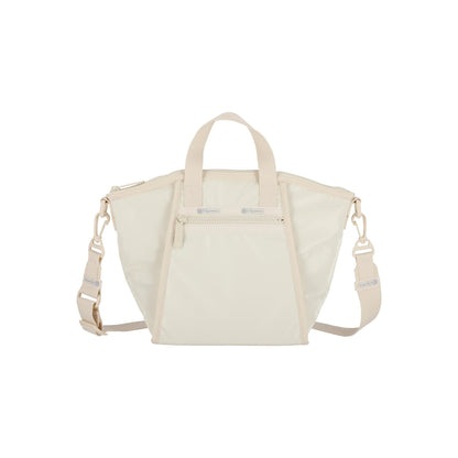 Top Handle Convertible Tote Pearl Shine