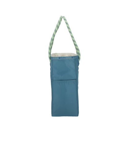 Medium 2 Way Tote Blue Indigo/Meringue