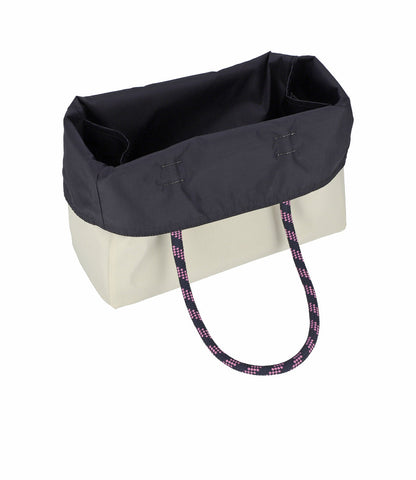 Medium 2 Way Tote Biscuit Beige/Deep Sea