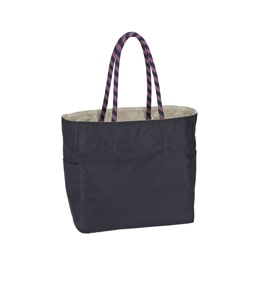 Medium 2 Way Tote Biscuit Beige/Deep Sea