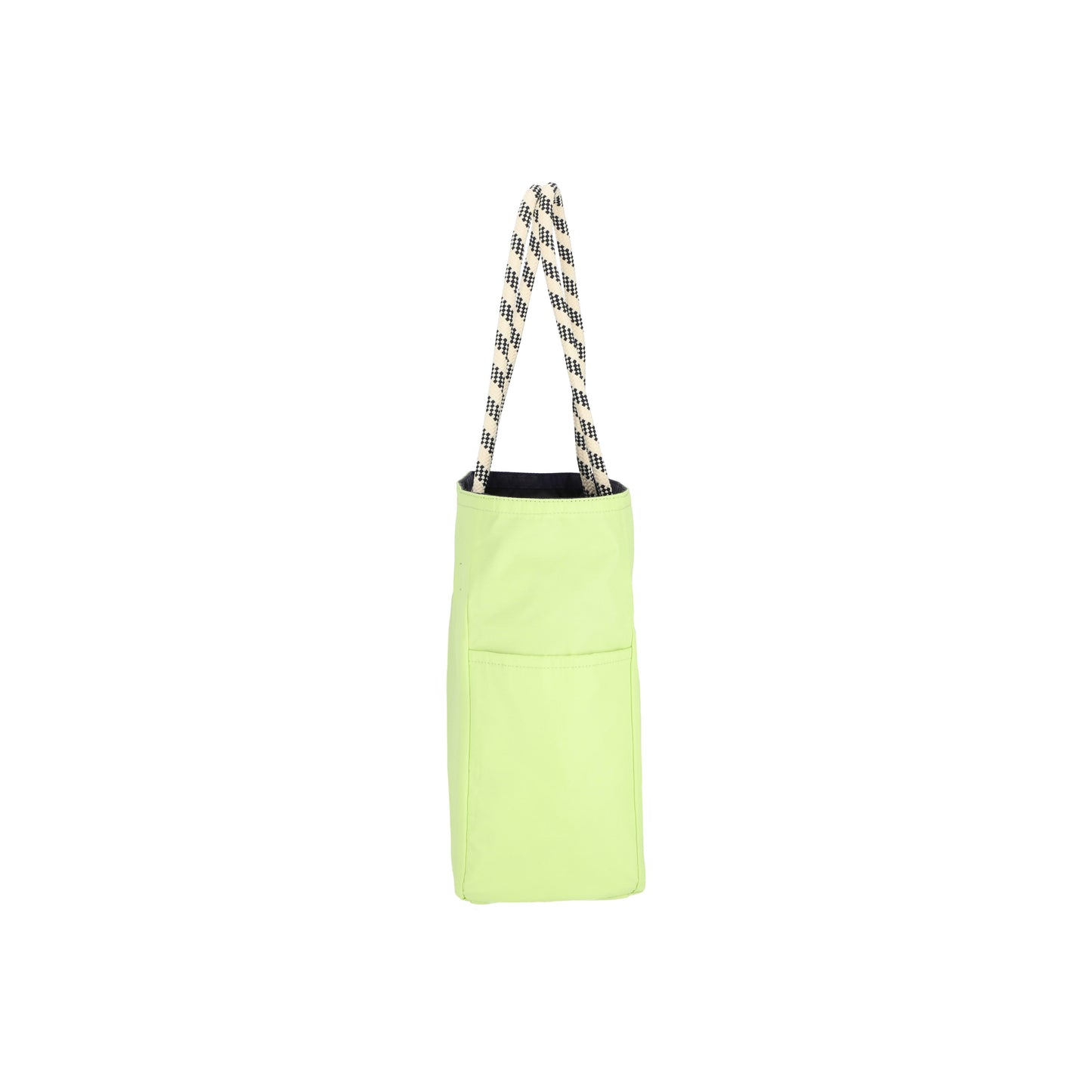 Medium 2 Way Tote Deep Sea Blue/Lime