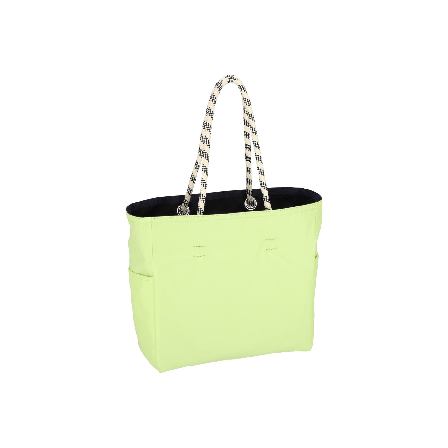 Medium 2 Way Tote Deep Sea Blue/Lime