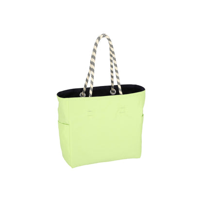 Medium 2 Way Tote Deep Sea Blue/Lime