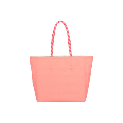 Medium 2 Way Tote Meringue/Coral Punch