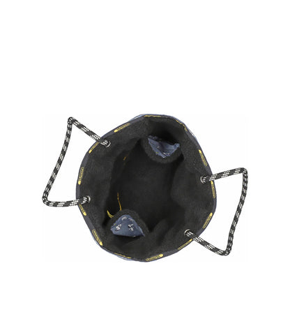 LeSportsac x Peanuts Two Way Medium Tote Woodstock Black