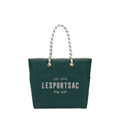 Medium 2 Way Tote Eden Green/Stone