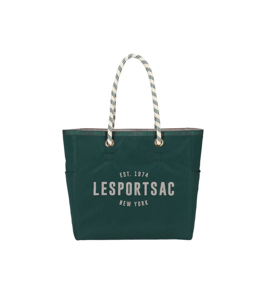 Medium 2 Way Tote Eden Green/Stone