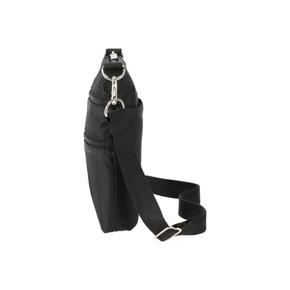 3 Zip Crossbody Recycled Black