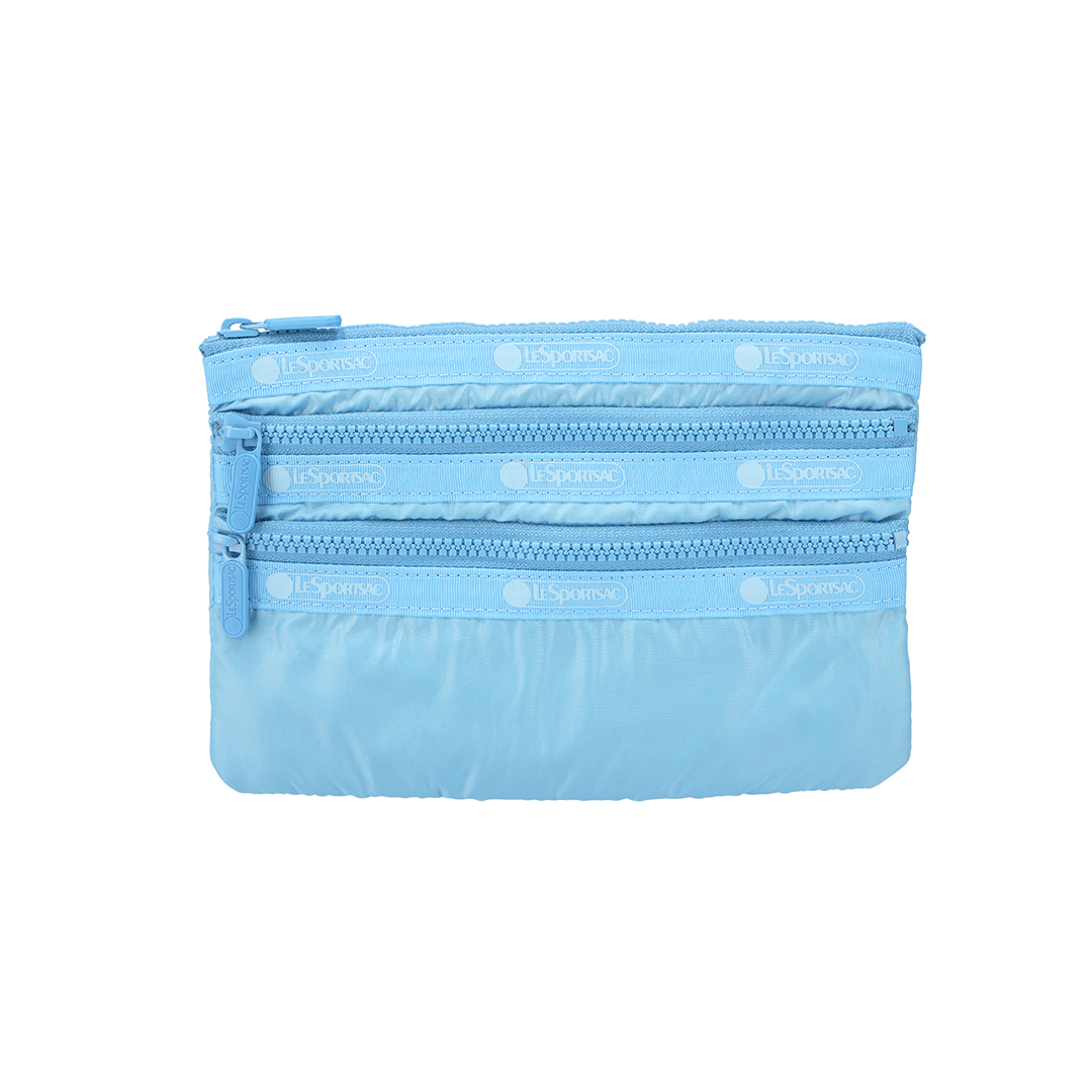 Baltic Sea 3 Zip Cosmetic Pouch