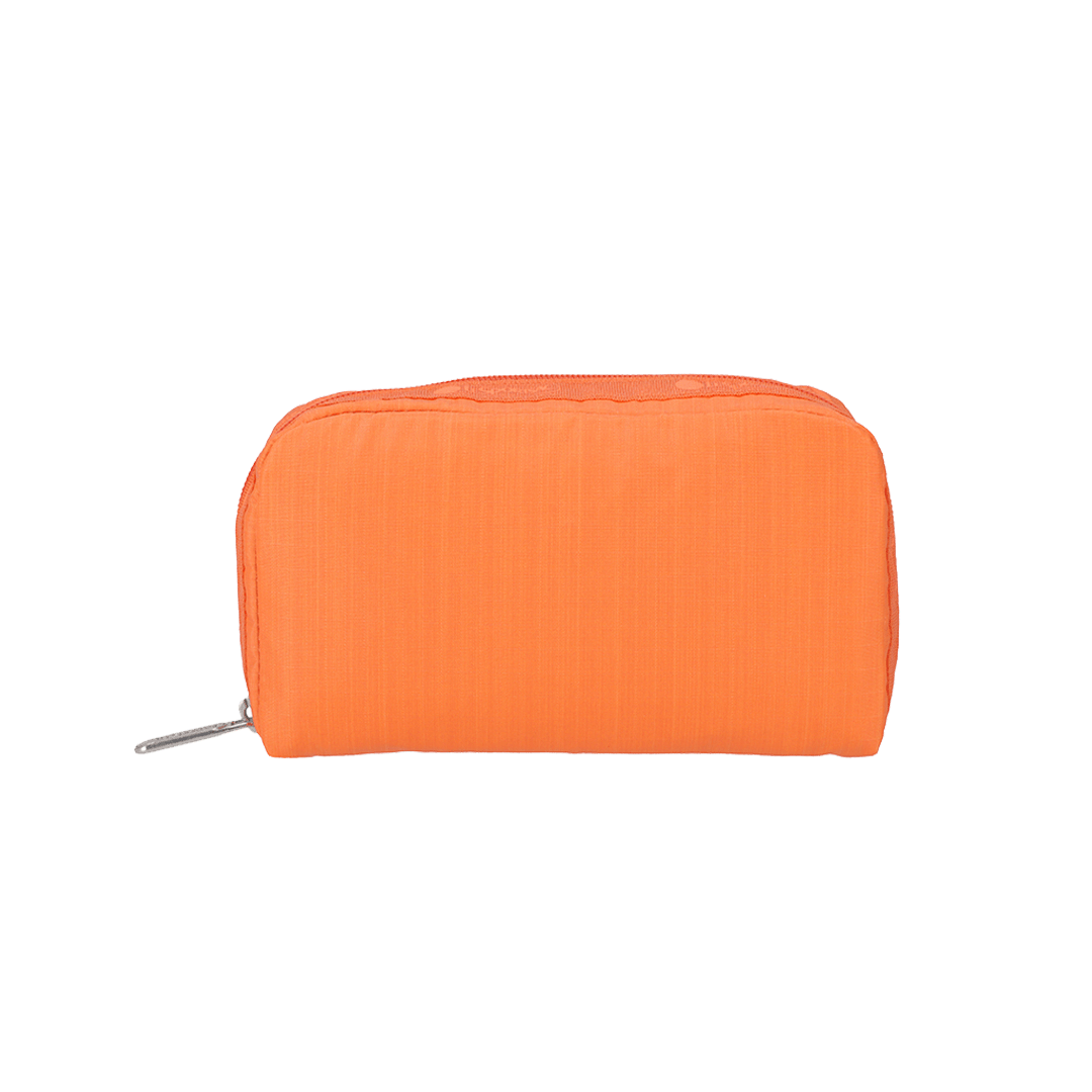 Tangerine Rectangular Cosmetic Pouch