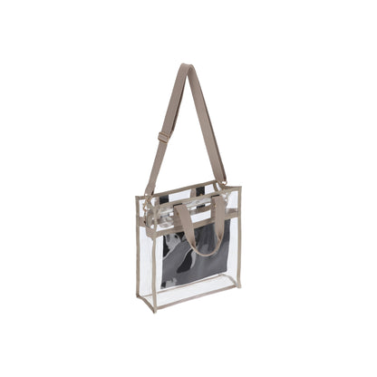 Clear Small N/S Tote