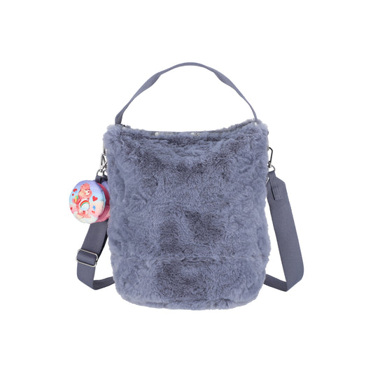 LeSportsac x Care Bears Convertible Bucket Bag Care Bears Fuzzy Gray