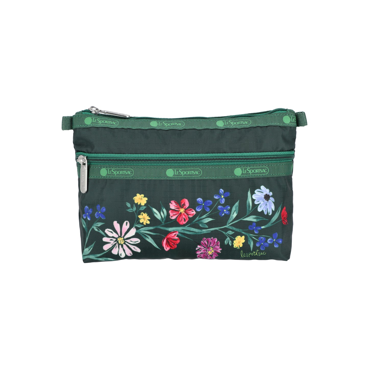 Watercolor Garden Set Tote And Cosmetic Set