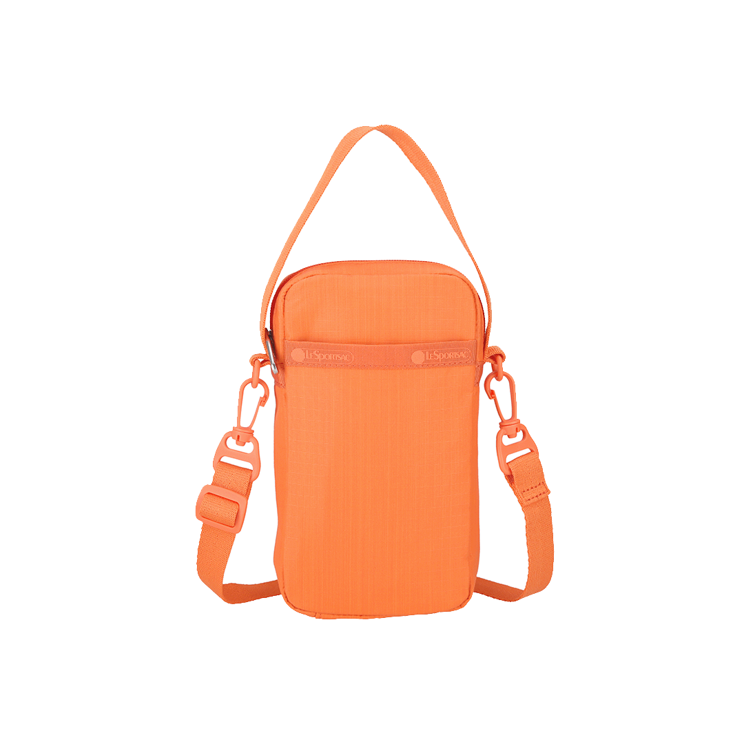 Tangerine Mini Phone Crossbody Bag