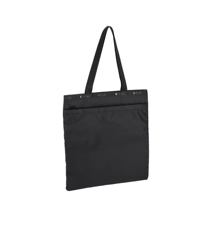 Large Emerald Tote Black Cats Embroidery