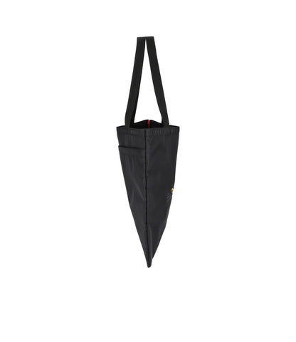 Large Emerald Tote Black Cats Embroidery