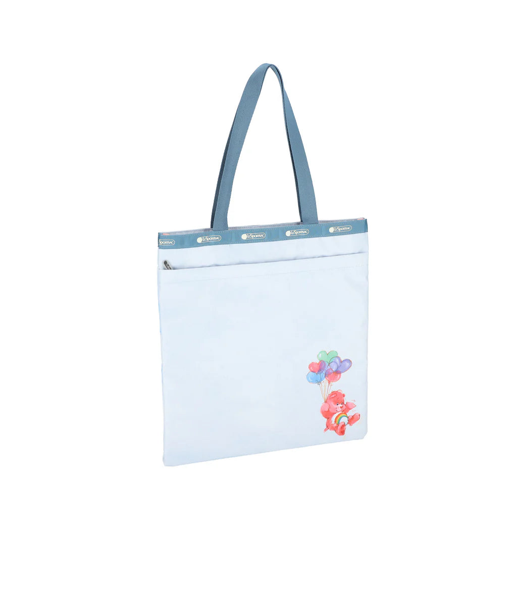 LeSportsac x Care Bears Large Emerald Tote Care Bears Rainbow Sky