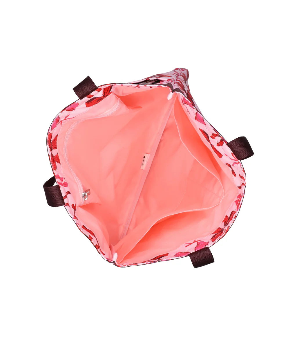 Large Emerald Tote Dainty Bows