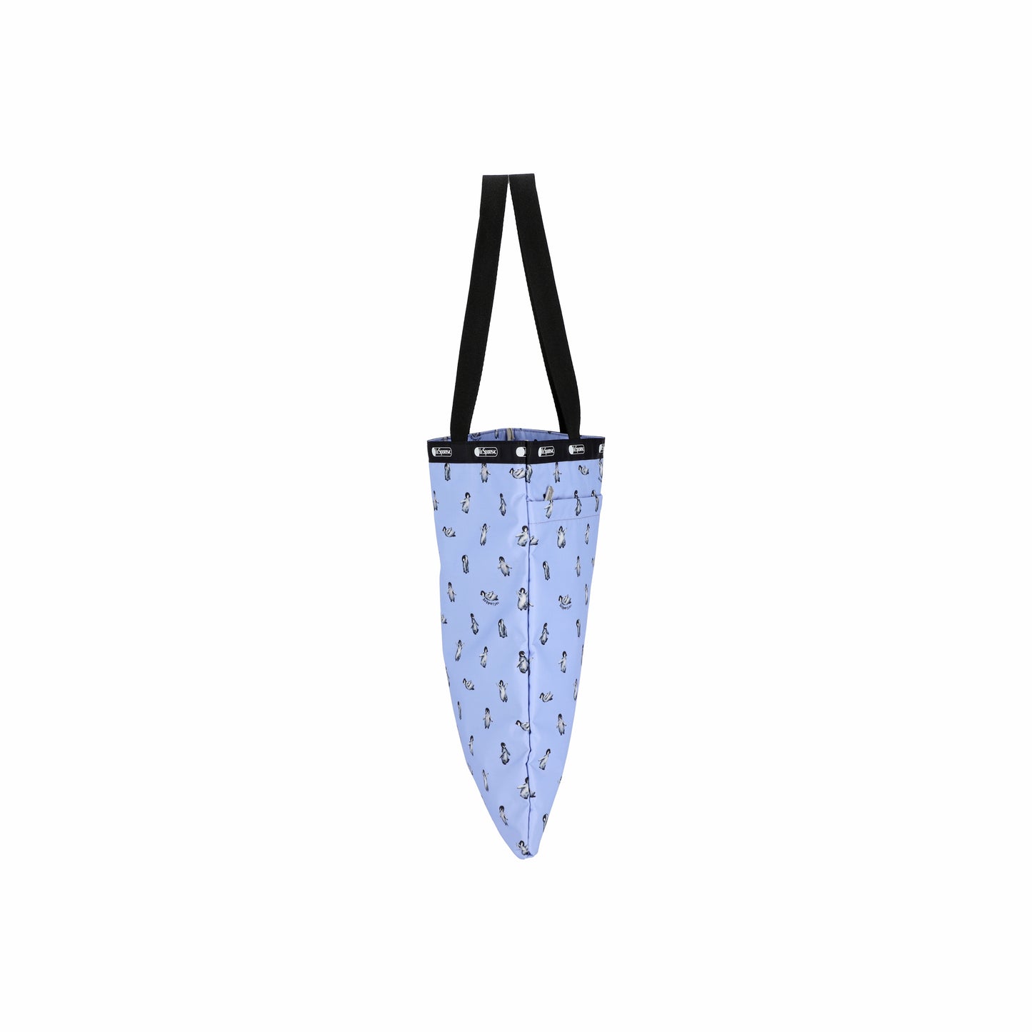 Large Emerald Tote Petite Penguins Black