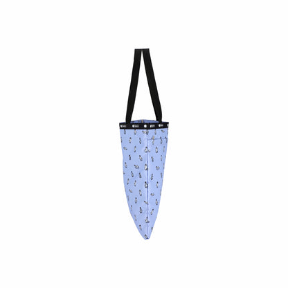 Large Emerald Tote Petite Penguins Black