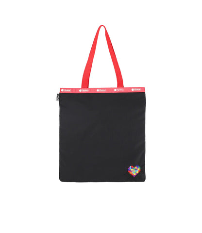 LeSportsac x Tetris Large Emerald Tote
