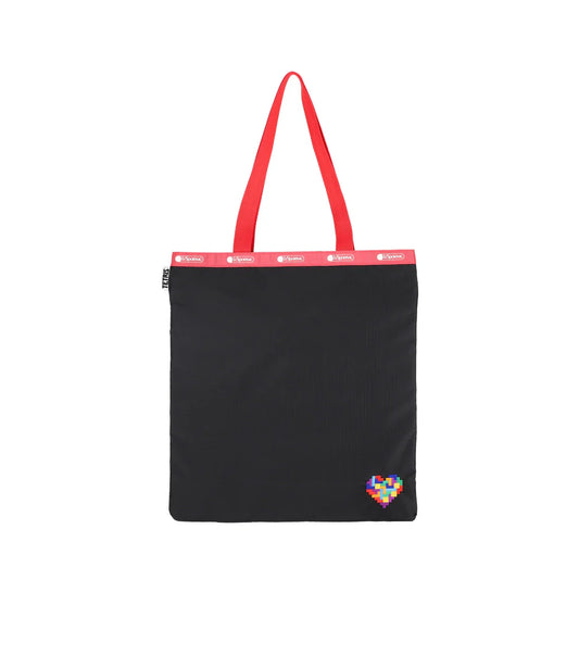 LeSportsac x Tetris Large Emerald Tote