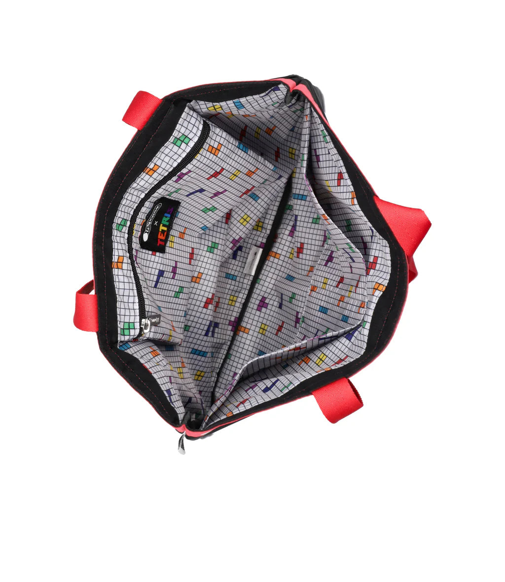 LeSportsac x Tetris Large Emerald Tote