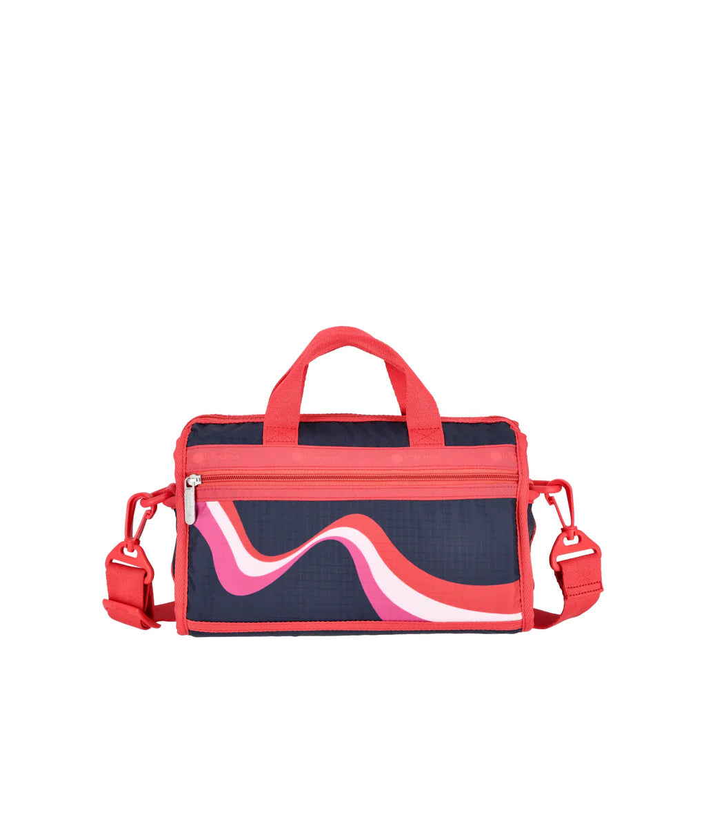 Deluxe Mini Duffel Retro Waves