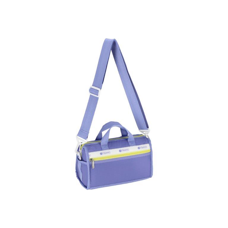 Mini Duffel Crossbody Deep Periwinkle