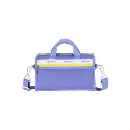 Mini Duffel Crossbody Deep Periwinkle