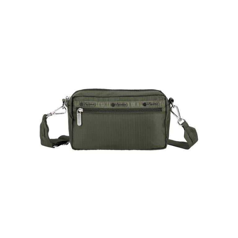 E/W Phone Crossbody Dark Olive