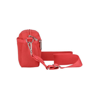 E/W Phone Crossbody Rosey Red