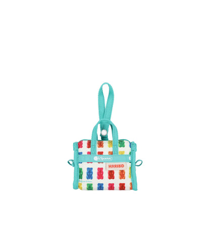 Lesportsac x Haribo Micro Weekender Charm Haribo Gummy Bears Mint