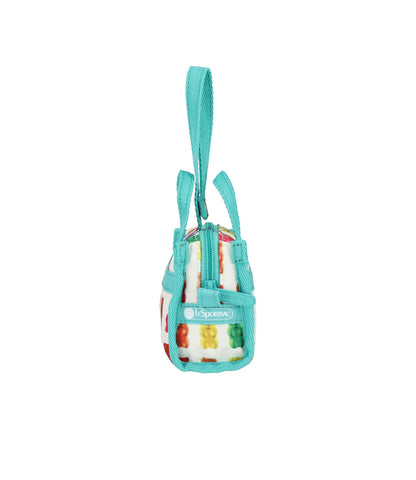 Lesportsac x Haribo Micro Weekender Charm Haribo Gummy Bears Mint