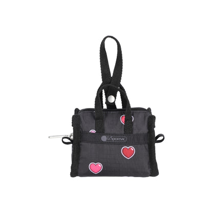 Micro Weekender Charm Scattered Heart Stickers