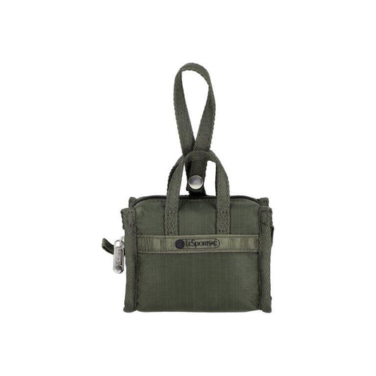 Micro Weekender Charm Dark Olive