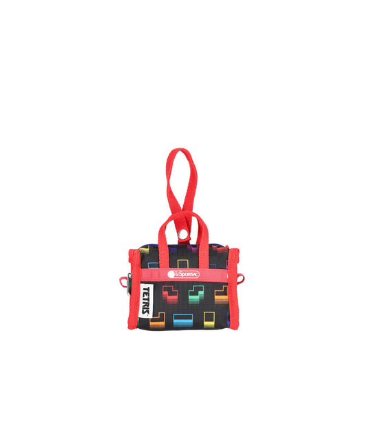 LeSportsac x Tetris Micro Weekender Charm Falling Blocks