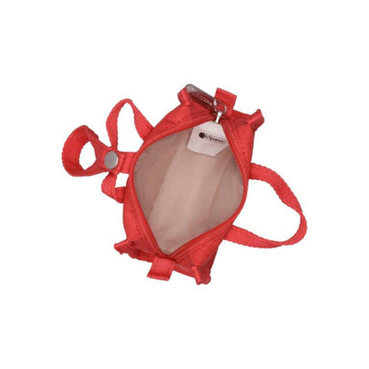 Micro Weekender Charm Rosey Red