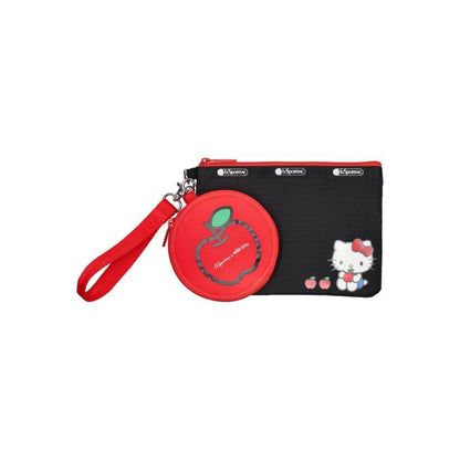 LeSportsac x Hello Kitty Apple Pouch Wristlet Apple Lover