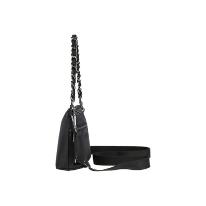 Chain Cosmetic Clutch Onyx Chain Quilt