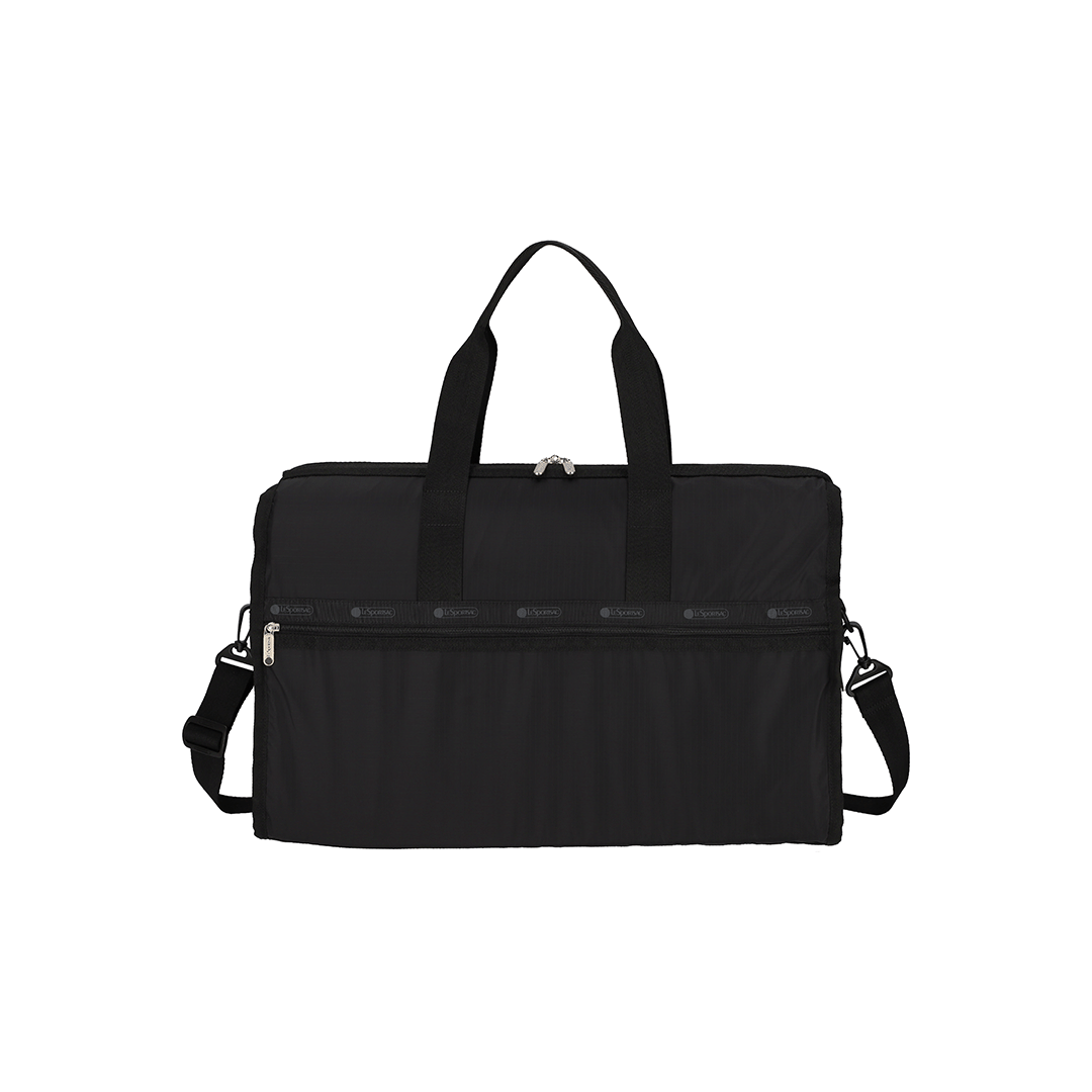 Recycled Black Deluxe Large Weekender