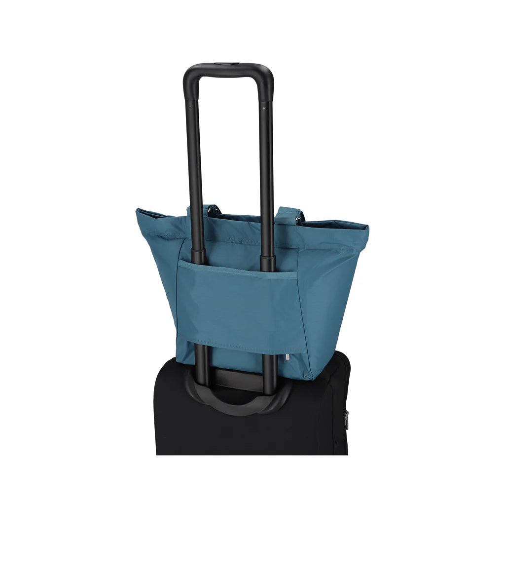Medium E/W Tote Blue Indigo