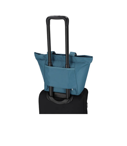 Medium E/W Tote Blue Indigo